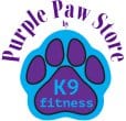 k9fitness purple paw store logo